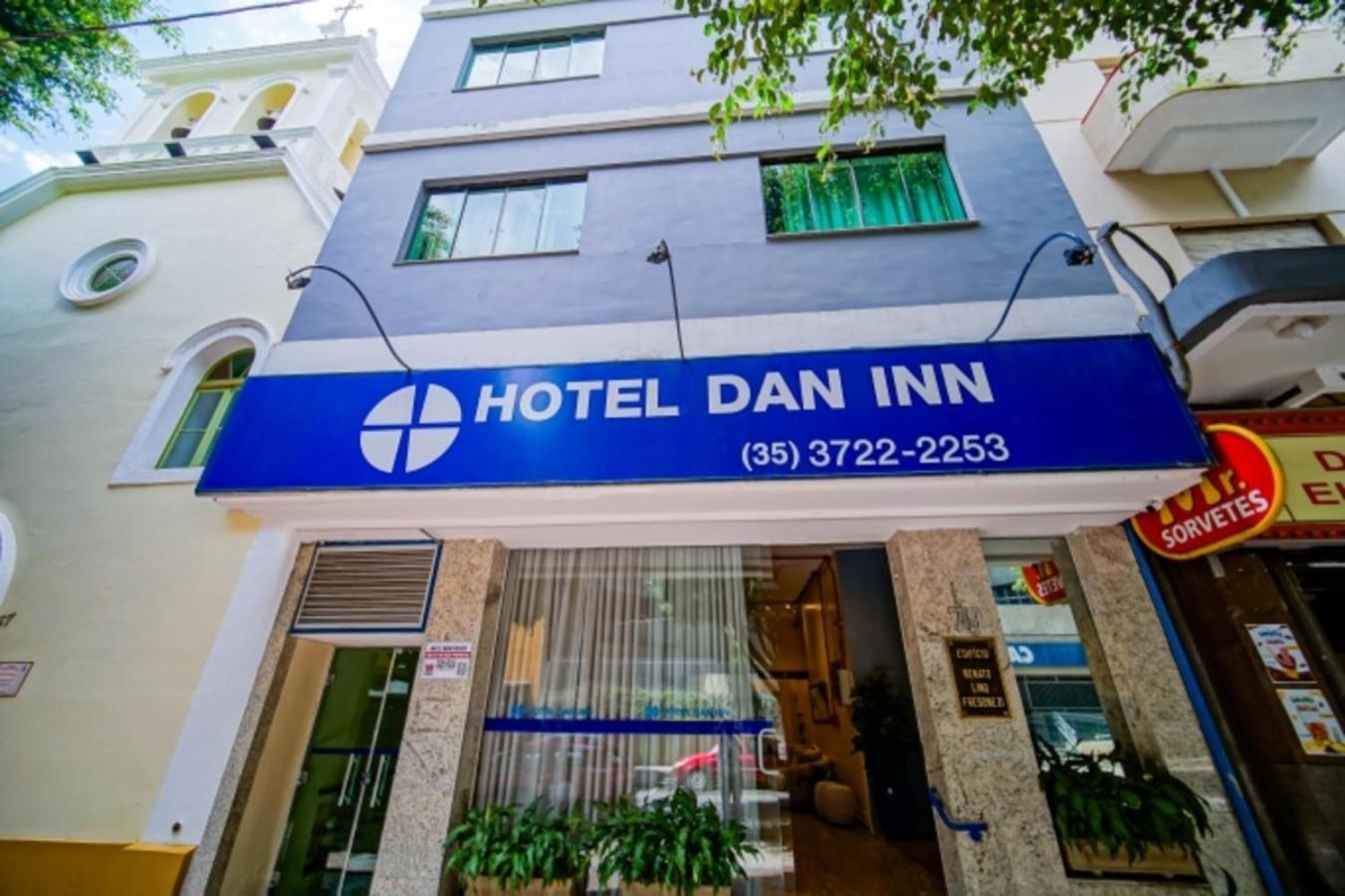 Hotel Dan Inn Pocos De Caldas - A Melhor Localizacao Do Centro By Nacional Inn Eksteriør billede